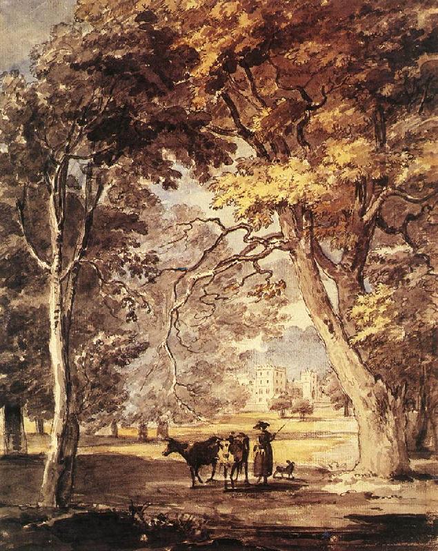 SANDBY, Paul Cow-Girl in the Windsor Great Park af china oil painting image